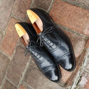 Church's Vintage Black Cap Toe Oxford 9.5 A/B
